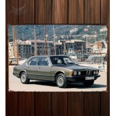 Металлическая табличка BMW 733i (E23)